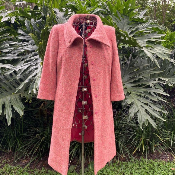 INC International Concepts Jackets & Blazers - Inc wool blend pink pea coat